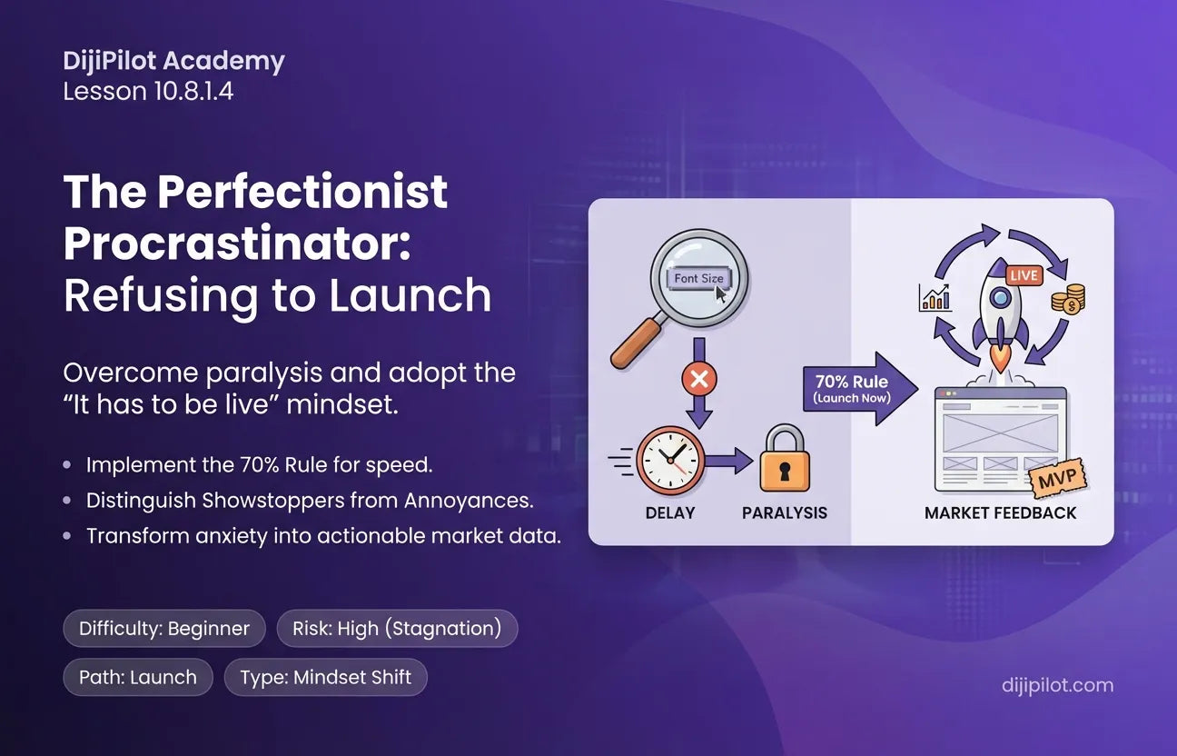 10.8.1.4 - The "Perfectionist Procrastinator": Refusing to launch because the font size isn't "just right" (Difficulty: Beginner | Path: Launch)