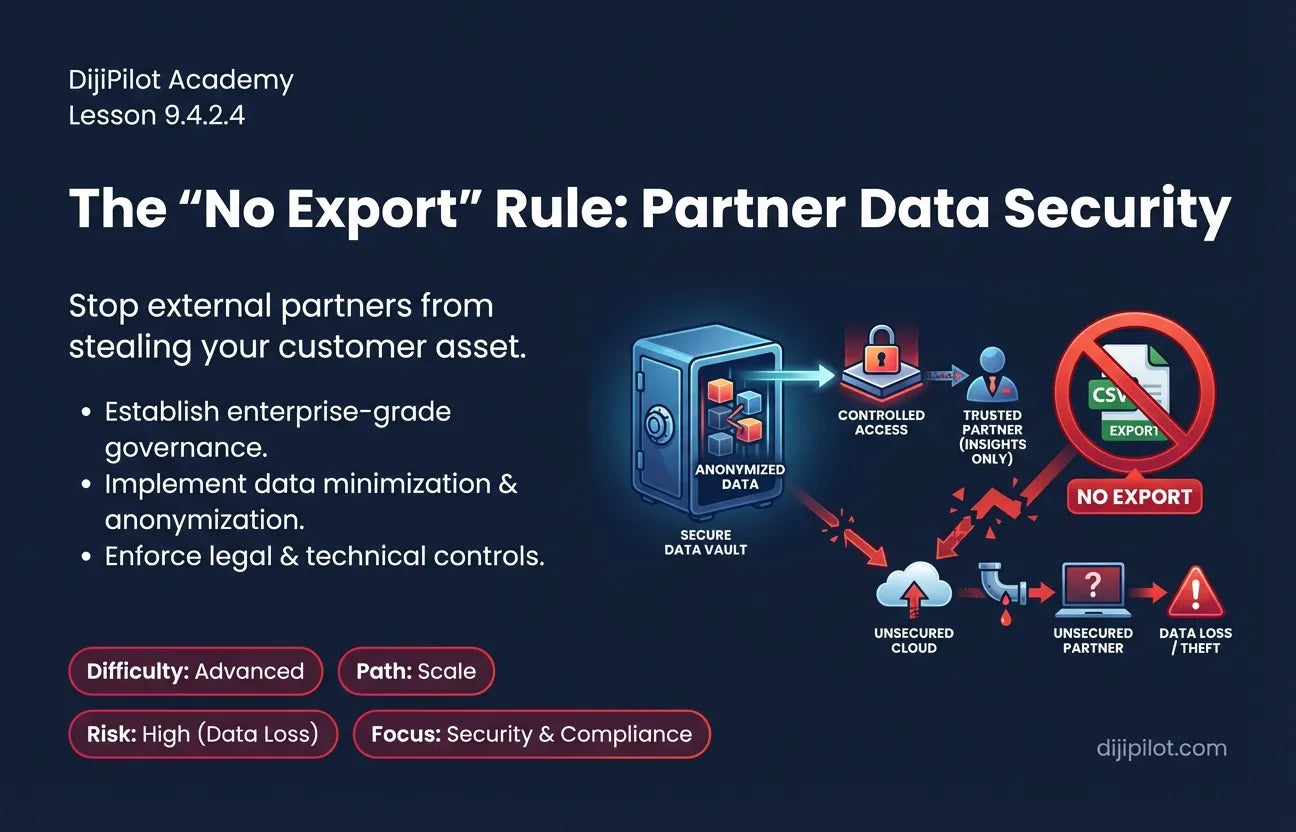 9.4.2.4 - How to Protect Customer and Business Data with External Partners (Difficulty: Advanced | Path: Scale)
